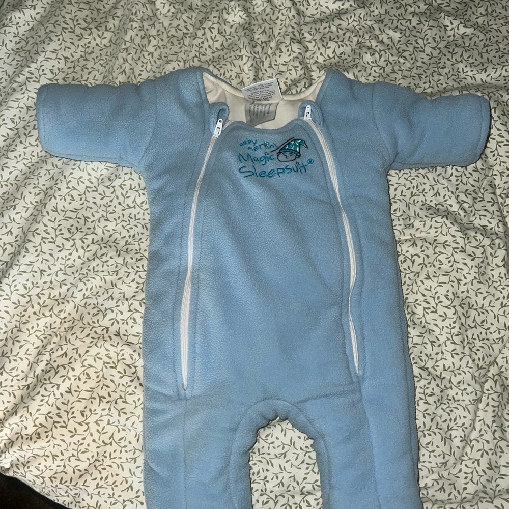 Magic Merlin’s Sleepsuit 3-6 months in Light Blue
